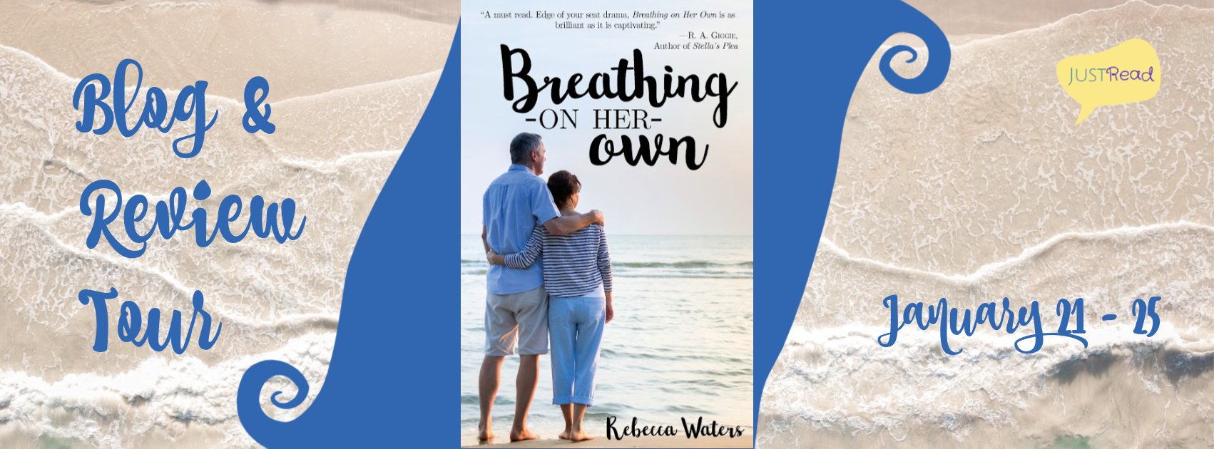 Breathing on Her Own JustRead Blog Tour