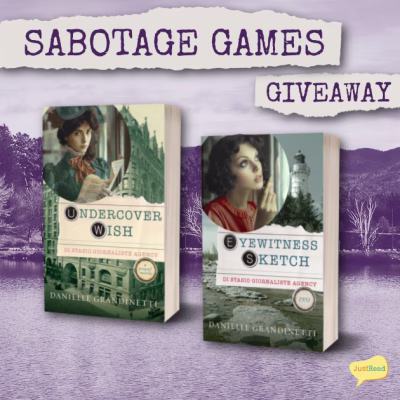Sabotage Games blog tour giveaway JustRead